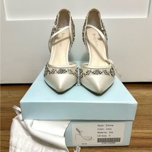 Bella Belle - Emma D’Orsay Wedding Shoes - size 9